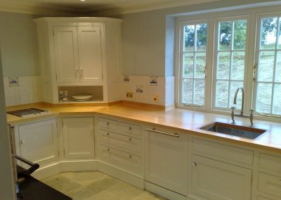 completed bespoke kitchen